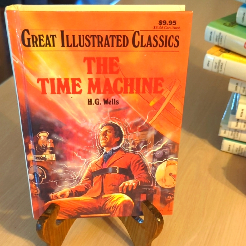 The Time Machine Illustrated Book